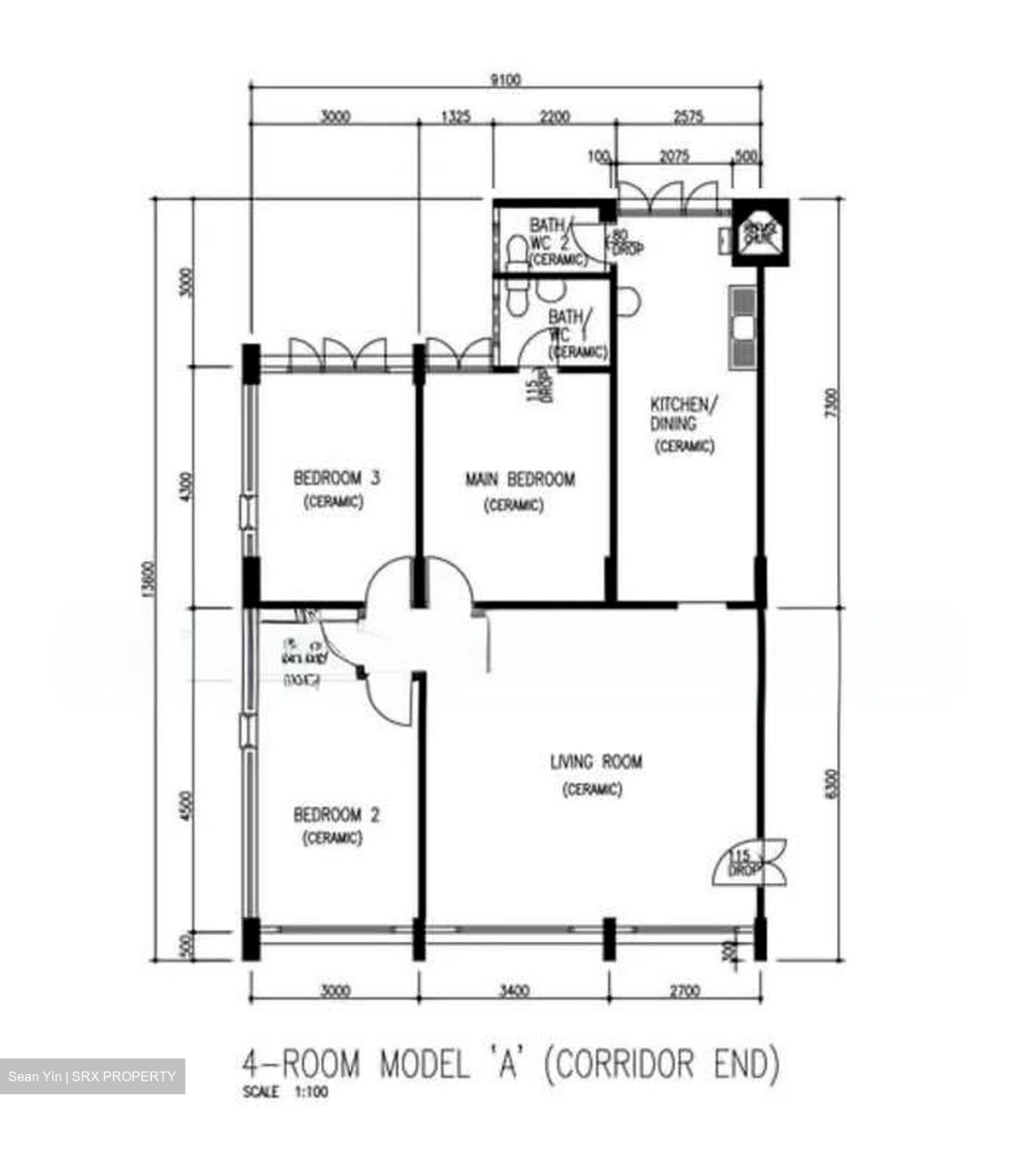 Blk 425 Yishun Avenue 11 (Yishun), HDB 4 Rooms #556057471